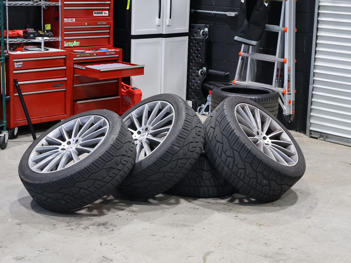 Powder coated wheels