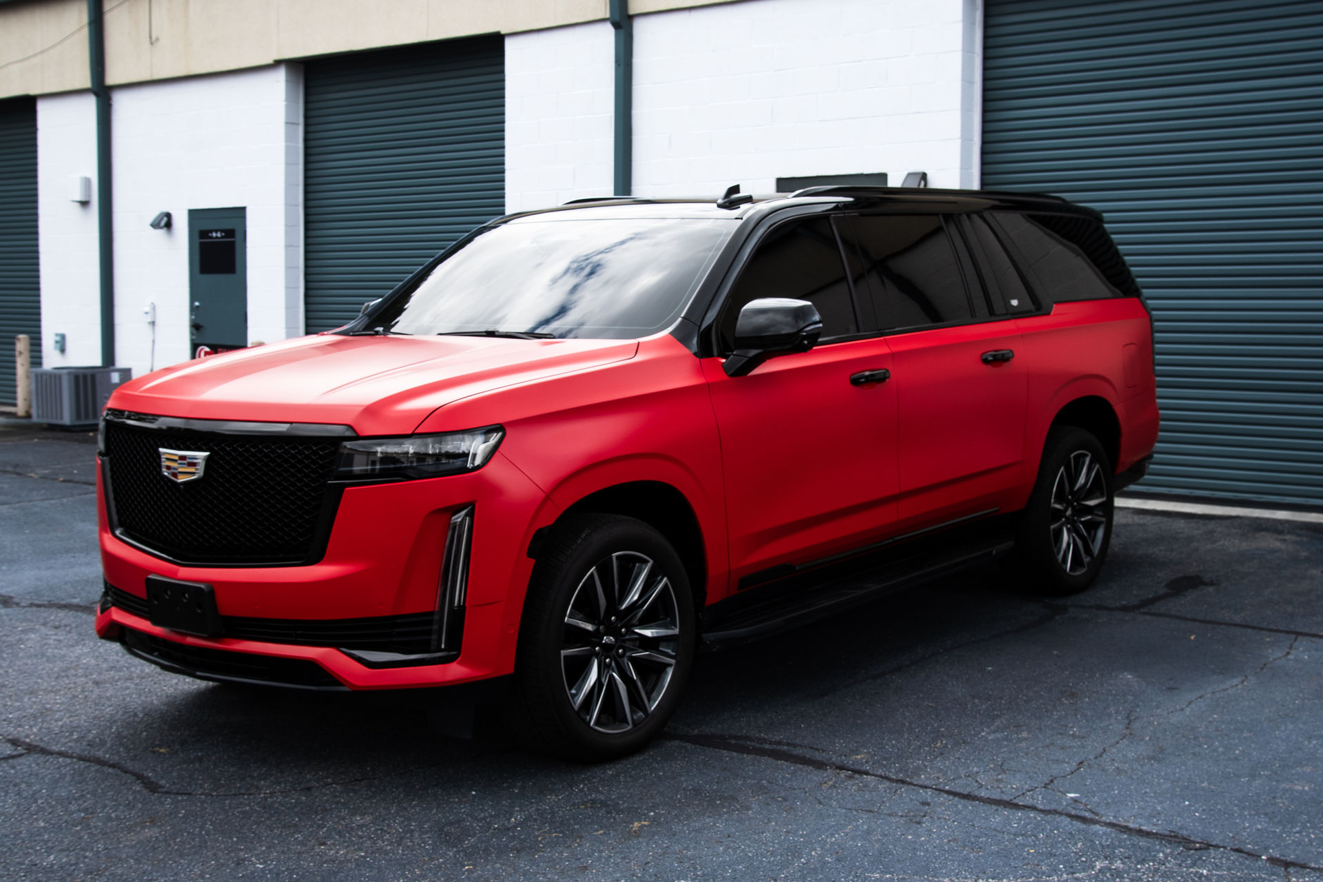 Window tinting installation